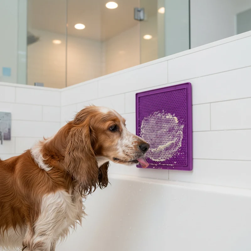LickiMat Classic Soother – Beruhigende Schleckmatte für entspannte Hunde bei Stress & Langeweile