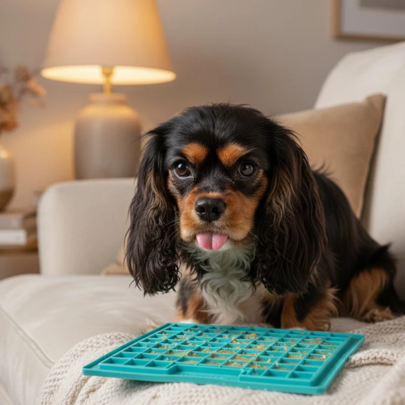 LickiMat Classic Playdate Schleckmatte – Anti-Stress & Beruhigung für ängstliche Hunde