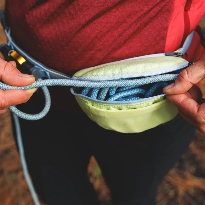 Ruffwear Hitch Hiker Leash – Premium Hüftleine mit verstellbarer Seilleine für freihändiges Wandern mit aktiven Hunden