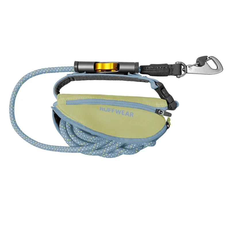 Ruffwear Hitch Hiker Leash – Premium Hüftleine mit verstellbarer Seilleine für freihändiges Wandern mit aktiven Hunden