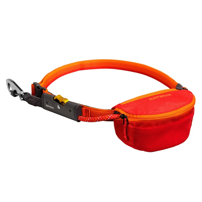 Ruffwear Hitch Hiker Leash – Premium Hüftleine mit verstellbarer Seilleine für freihändiges Wandern mit aktiven Hunden