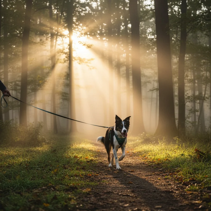 Ruffwear Hi & Light Leash – Ultraleichte Hundeleine ideal für kleine Hunde | Nur 54g, dünn & komfortabel