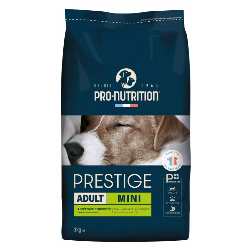 Flatazor Pro-Nutrition Prestige Adult Mini – Premium Trockenfutter für kleine Hunde mit empfindlicher Verdauung, glänzendem Fell & starkem Immunsystem