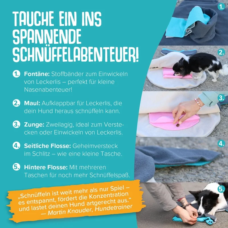 KNAUDER´S BEST | Schnüffelwal Kurt