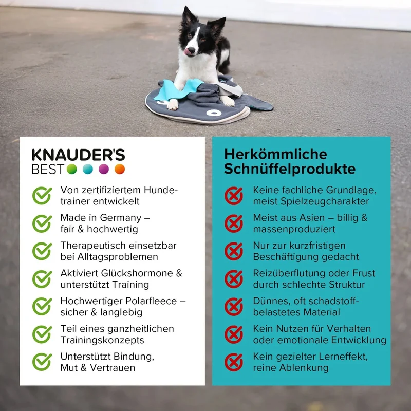 KNAUDER´S BEST | Schnüffelwal Kurt