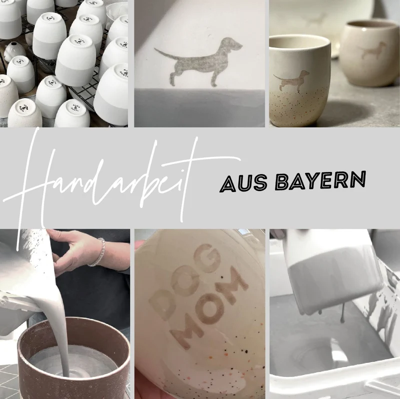 ALMA & GUSTL | Becher DOG DAD Sand
