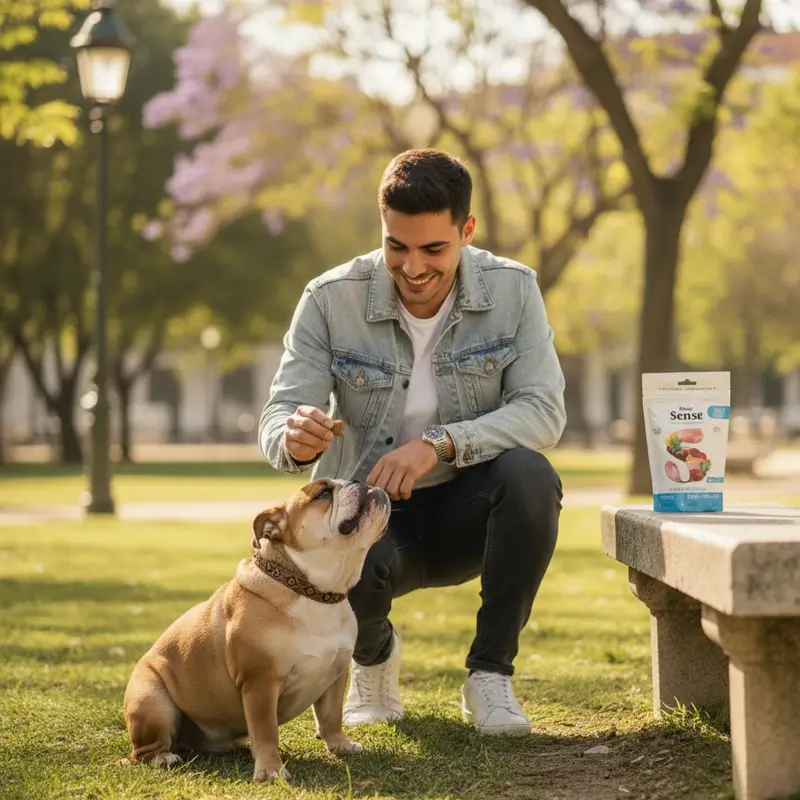 Dibaq Sense Snack Perros Peso Light Pavo, 8 x 100 gr