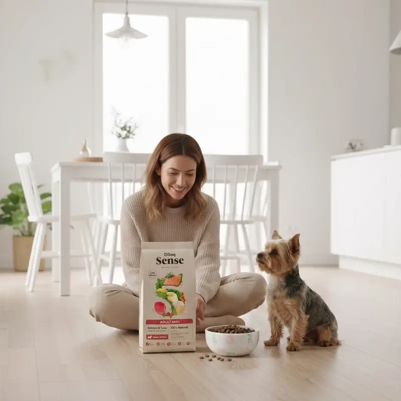 Dibaq Sense Pienso Perros Low Grain Pescado Adulto Mini, 2 kg