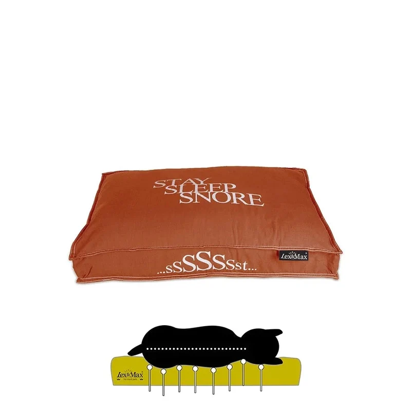 Lex & Max® | Orthopädisches Hundekissen | SLEEP-STAY-SNORE