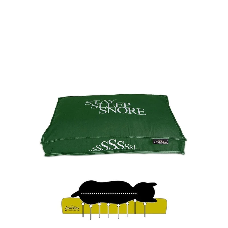 Lex & Max® | Orthopädisches Hundekissen | SLEEP-STAY-SNORE