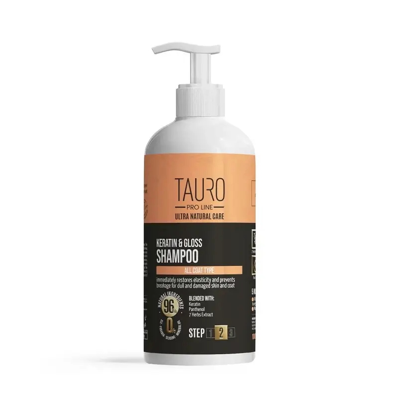 Tauro Pro Line Champu Keratin & Gloss, 1000 ml