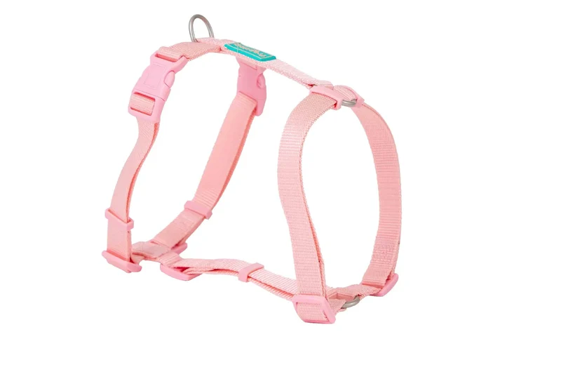 Freedog Arnés Nylon Basic Rosa, 25 mm 70/90 cm