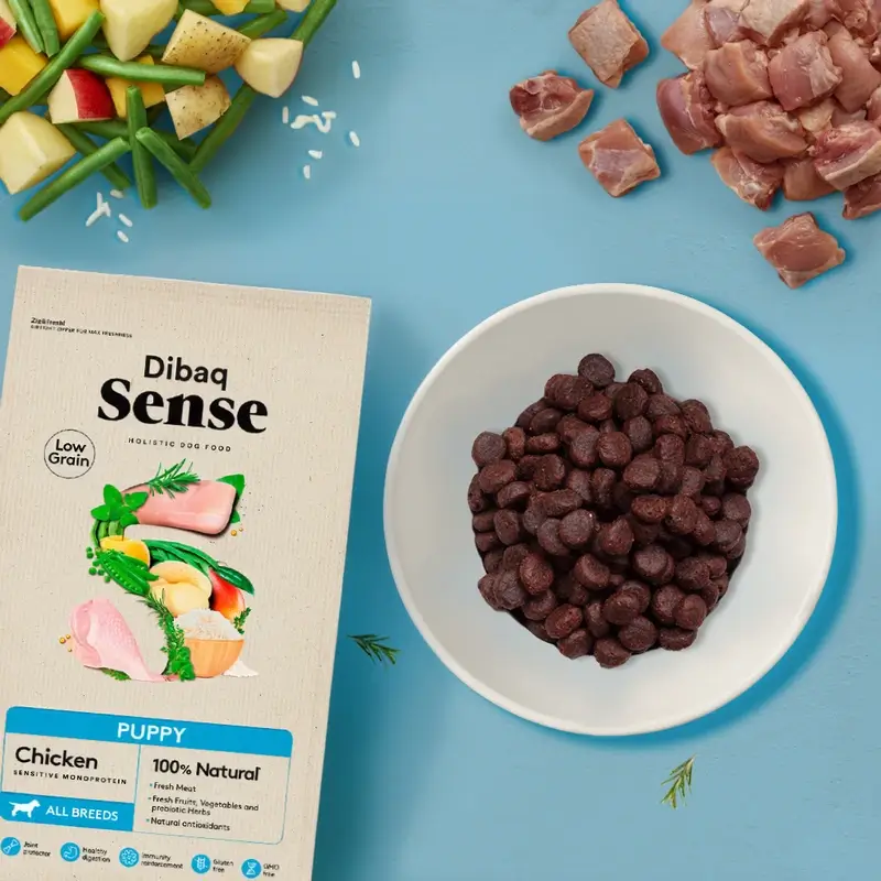 Dibaq Sense Pienso Perros Low Grain Pollo Cachorro, 2 kg