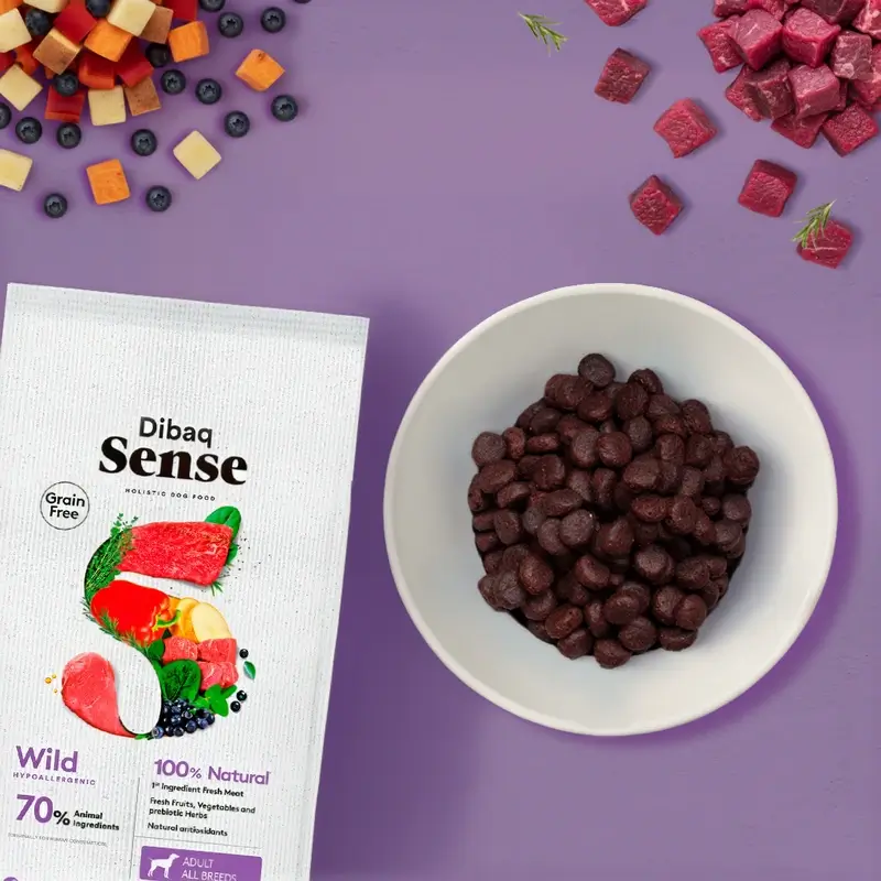 Dibaq Sense Pienso Perros Grain Free Jabalí Y Ciervo, 10 kg