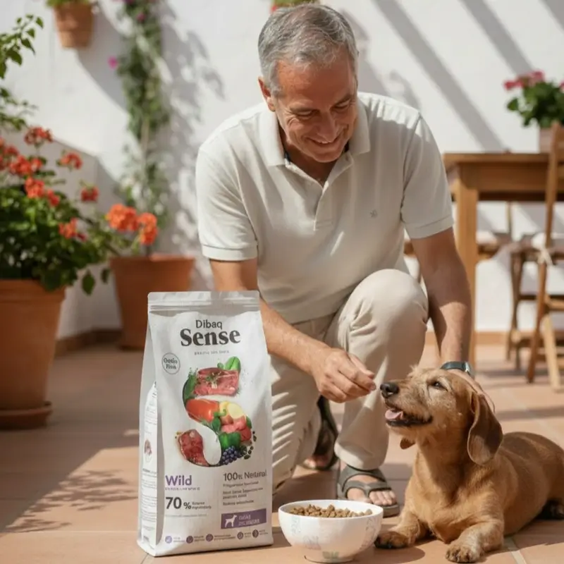 Dibaq Sense Pienso Perros Grain Free Jabalí Y Ciervo, 10 kg