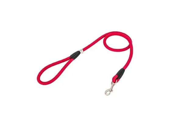 Freedog Correa Nylon Round Rojo, 13 mm 120 cm