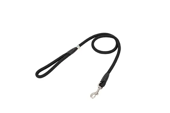 Freedog Correa Nylon Round Negro, 13 mm 120 cm