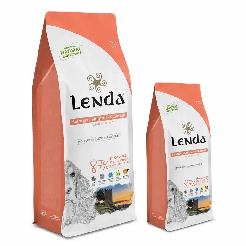 Lenda Perro Adulto Salmon, 12 kg + 2 kg