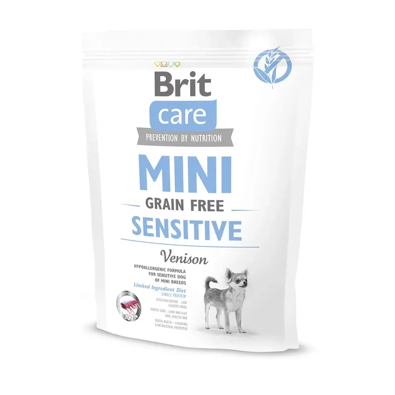 Brit Care Dog Mini Grain Free Sensitive 400 gramos