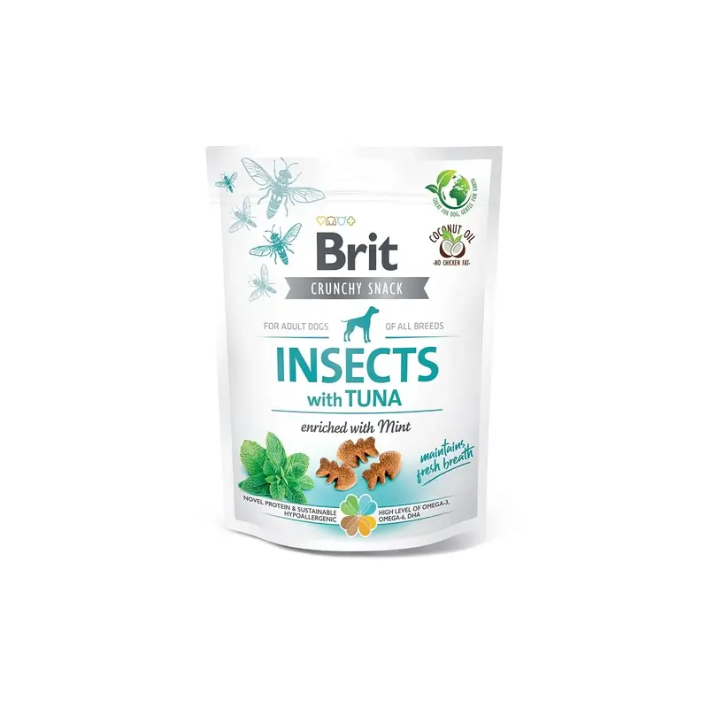 Brit Care Dog Crunchy Insect Atún 6x200 gramos
