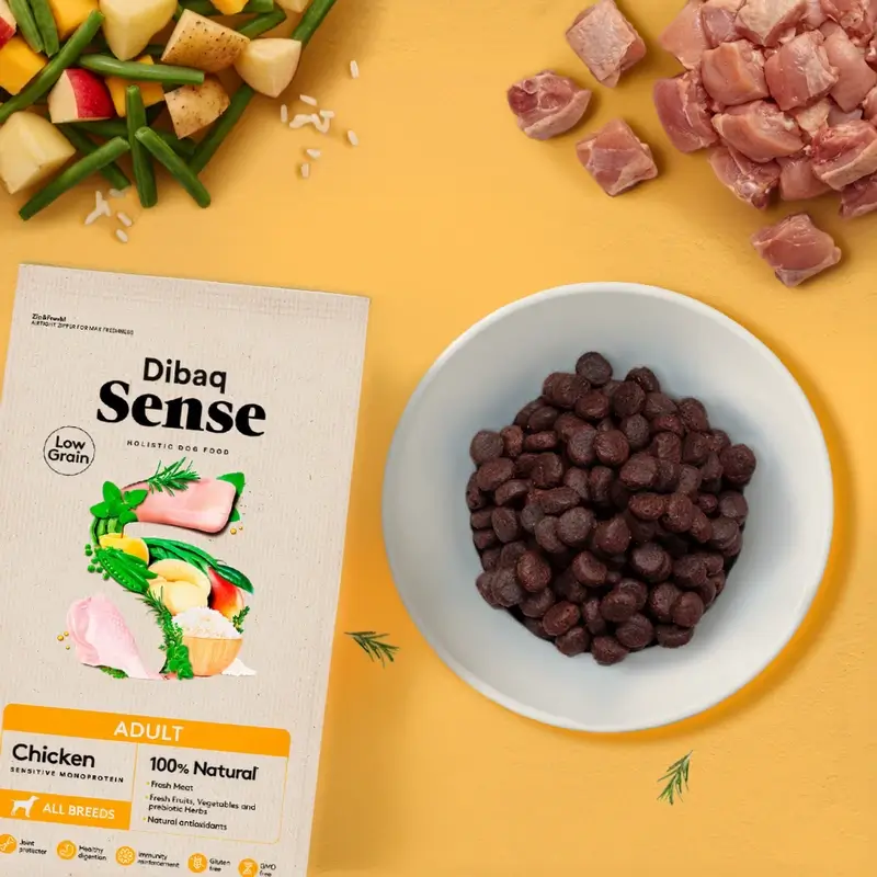 Dibaq Sense Pienso Perros Low Grain Pollo Adulto, 12 kg