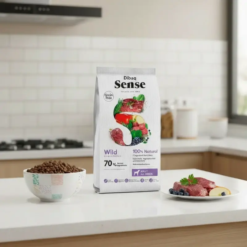 Dibaq Sense Pienso Perros Grain Free Jabalí Y Ciervo, 2 kg