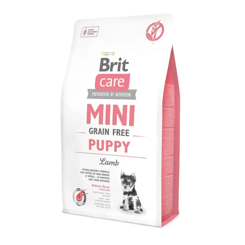 Brit Care Dog Mini Grain Free Puppy Cordero 2 kilos