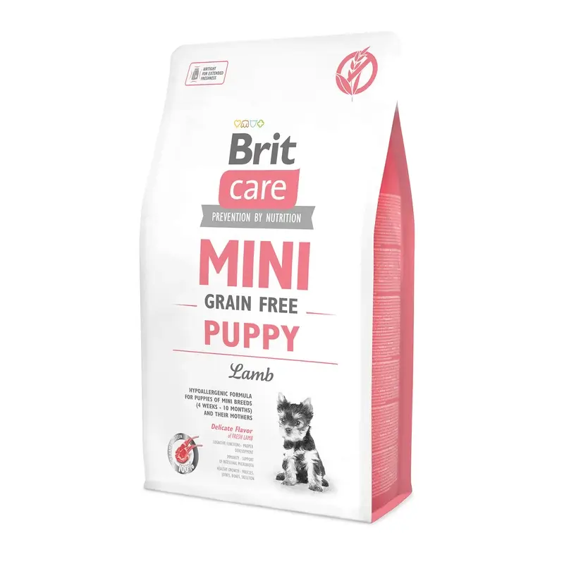 Brit Care Dog Mini Grain Free Puppy Cordero 2 kilos