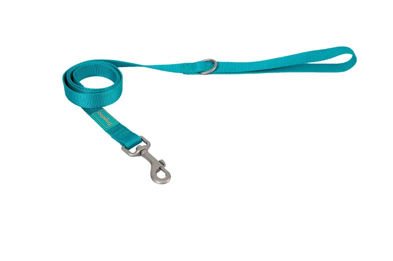 Freedog Correa Nylon Basic Turquesa, 25 mm 120 cm