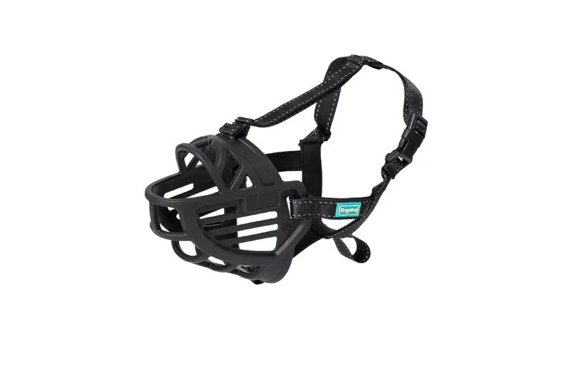 Freedog Bozal Ergo Plus Negro L, 31 cm