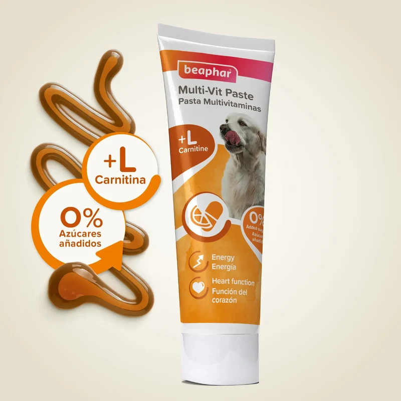 Beaphar Pasta Multi Vitaminas Perro, 100 gr