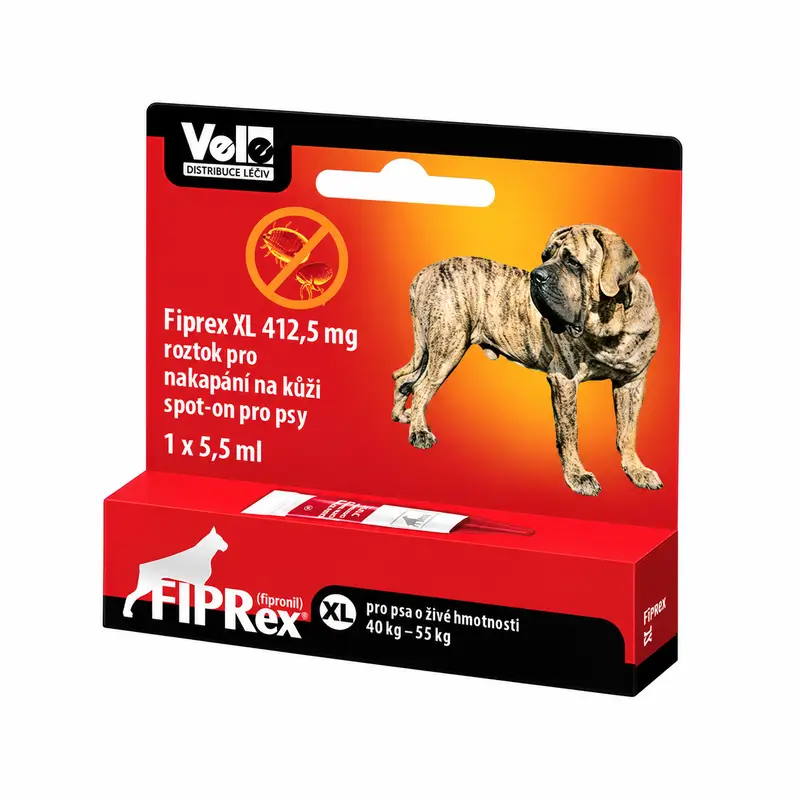 Chemical Fiprex Xl (Perros 40-55Kg), 1 Pipeta
