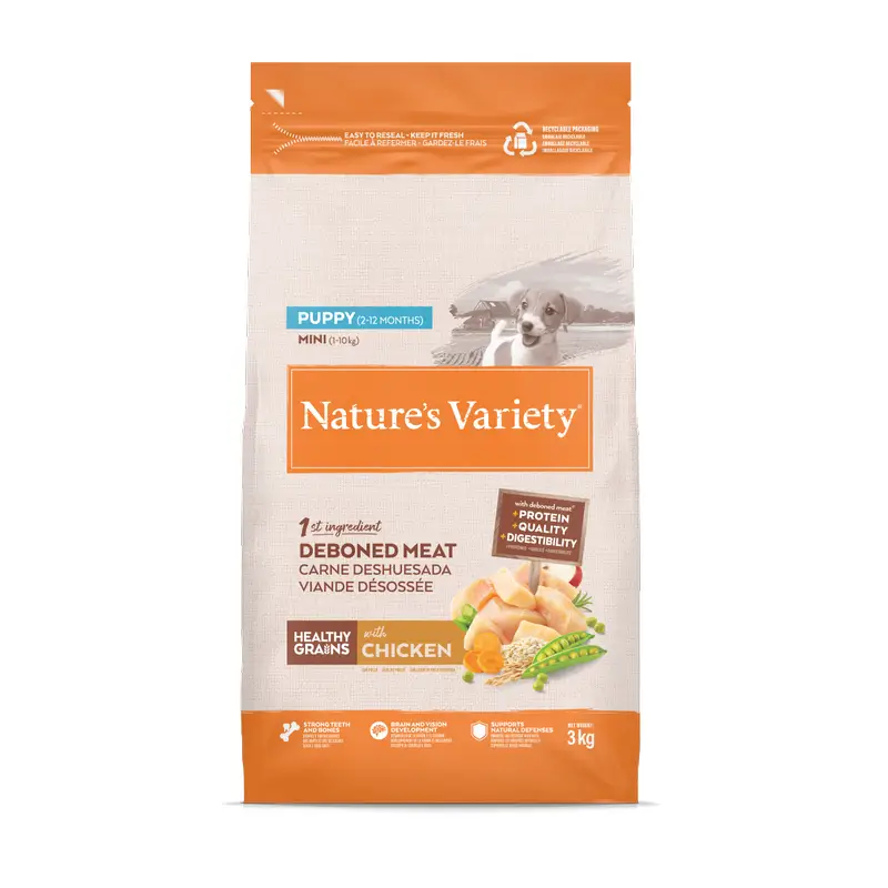 Nature'S Variety Pienso Para Perros, Mini, Con Pollo, Natural, 3 kg