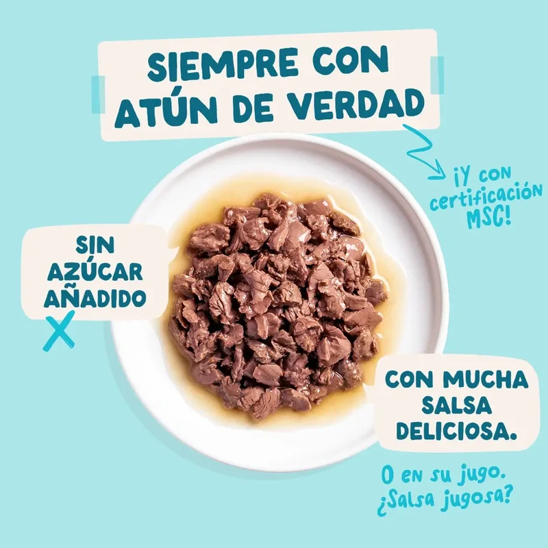 Edgard & Cooper Atún & Pollo En Salsa Adulto, 12x85 gr