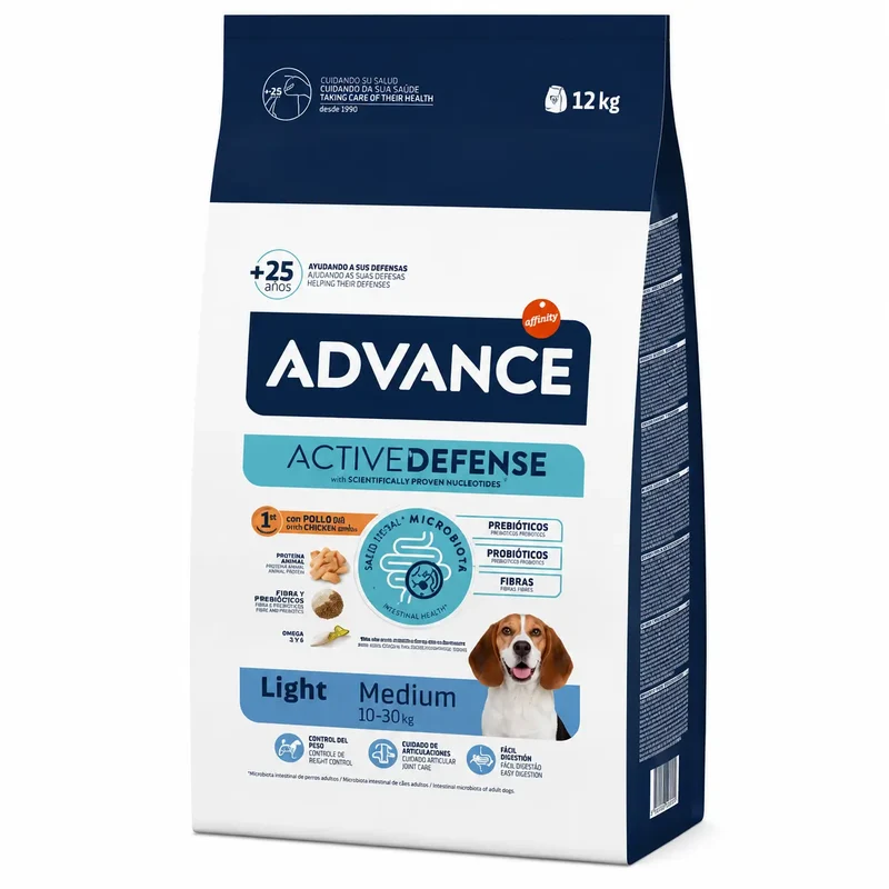 Advance Canine Adult Light Medium Pollo 12Kg