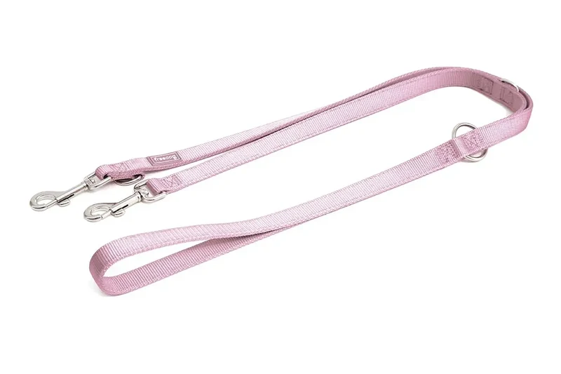 Freedog Correa Adiestramiento Nylon Rosa, 20 mm 20 cm