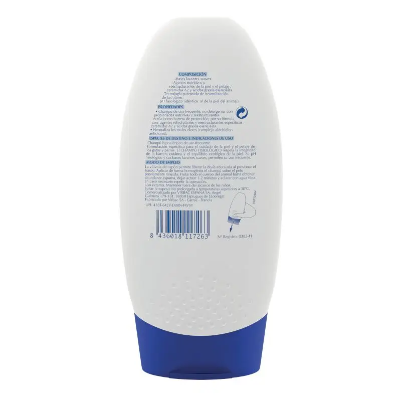 Virbac Champú Fisiologico 200 ml