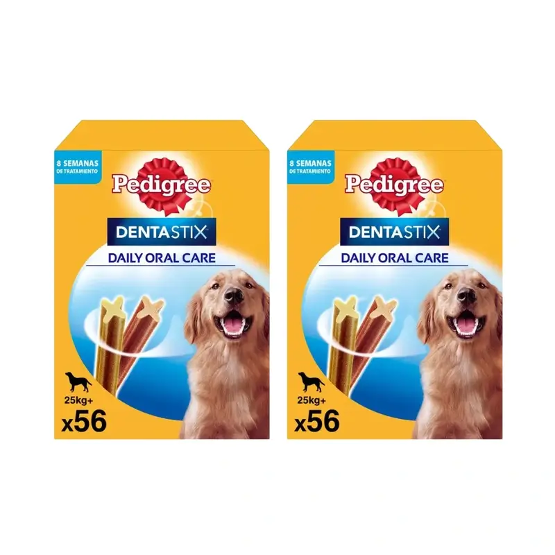 Dentastix Pedigree Pack Grande, 2X56Uds