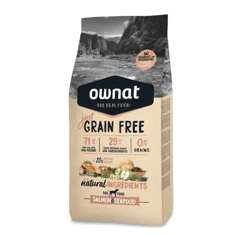 Ownat Just Canine Adult Grain Free Salmon 14Kg