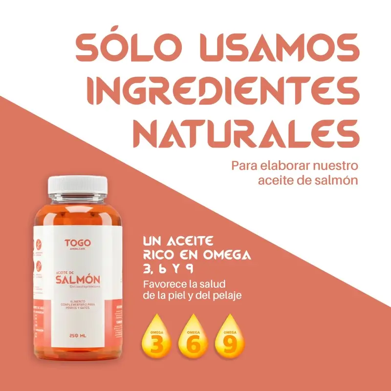 Togo Aceite De Salmon, 250 ml